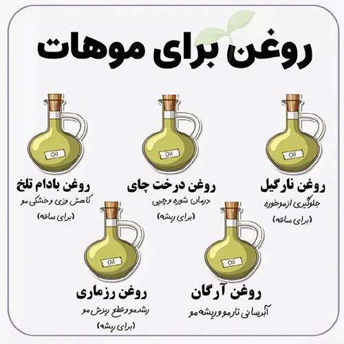روغن مناسب مو